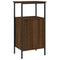vidaXL Bedside Cabinet Brown Oak 41x31x80 cm Engineered Wood