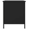 vidaXL Bedside Cabinets 2 pcs Black 40x42x50 cm Engineered Wood