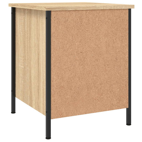 vidaXL Bedside Cabinet Sonoma Oak 40x42x50 cm Engineered Wood