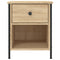 vidaXL Bedside Cabinets 2 pcs Sonoma Oak 40x42x50 cm Engineered Wood