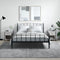 vidaXL Bedside Cabinets 2 pcs Grey Sonoma 40x42x50 cm Engineered Wood