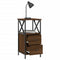 vidaXL Bedside Cabinets 2 pcs Brown Oak 34x35.5x70 cm Engineered Wood