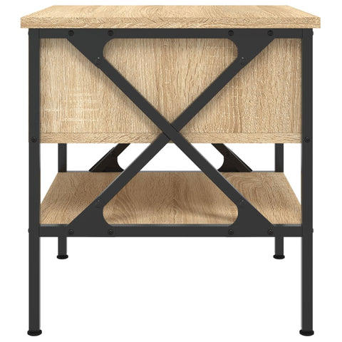 vidaXL Bedside Table Sonoma Oak 40x42x45 cm Engineered Wood