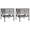 vidaXL Bedside Tables 2 pcs Grey Sonoma 40x42x45 cm Engineered Wood