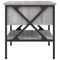 vidaXL Bedside Tables 2 pcs Grey Sonoma 40x42x45 cm Engineered Wood