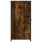 vidaXL Bedside Cabinets 2 pcs Smoked Oak 32x42x80 cm Engineered Wood
