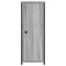 vidaXL Bedside Cabinet Grey Sonoma 32x42x80 cm Engineered Wood