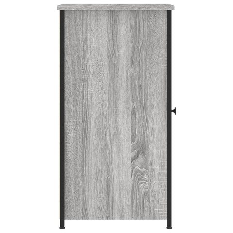 vidaXL Bedside Cabinet Grey Sonoma 32x42x80 cm Engineered Wood