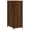 vidaXL Bedside Cabinet Brown Oak 32x42x80 cm Engineered Wood