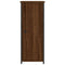 vidaXL Bedside Cabinet Brown Oak 32x42x80 cm Engineered Wood