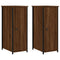vidaXL Bedside Cabinets 2 pcs Brown Oak 32x42x80 cm Engineered Wood