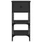 vidaXL Bedside Cabinets 2 pcs Black 34x36x70 cm Engineered Wood