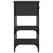 vidaXL Bedside Cabinets 2 pcs Black 34x36x70 cm Engineered Wood