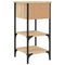 vidaXL Bedside Cabinets 2 pcs Sonoma Oak 34x36x70 cm Engineered Wood