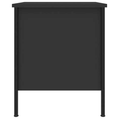 vidaXL Bedside Cabinets 2 pcs Black 40x42x50 cm Engineered Wood