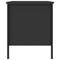 vidaXL Bedside Cabinets 2 pcs Black 40x42x50 cm Engineered Wood