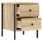 vidaXL Bedside Cabinet Sonoma Oak 40x42x50 cm Engineered Wood