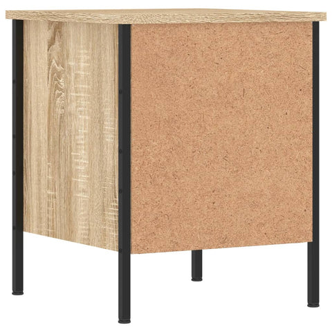 vidaXL Bedside Cabinet Sonoma Oak 40x42x50 cm Engineered Wood