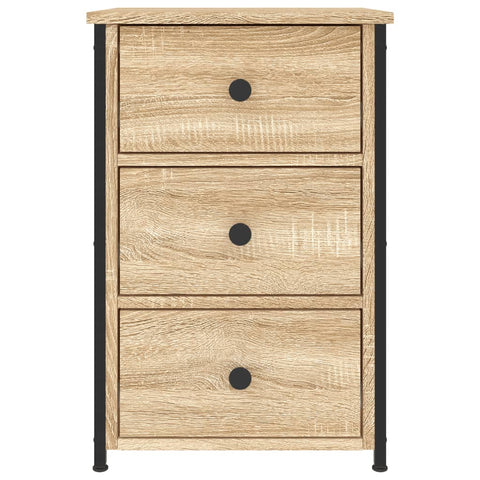 vidaXL Bedside Cabinet Sonoma Oak 40x36x60 cm Engineered Wood
