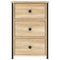 vidaXL Bedside Cabinet Sonoma Oak 40x36x60 cm Engineered Wood