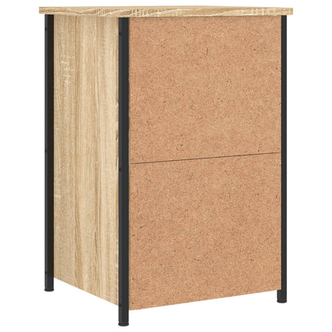 vidaXL Bedside Cabinet Sonoma Oak 40x36x60 cm Engineered Wood