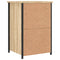 vidaXL Bedside Cabinet Sonoma Oak 40x36x60 cm Engineered Wood