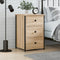 vidaXL Bedside Cabinet Sonoma Oak 40x36x60 cm Engineered Wood