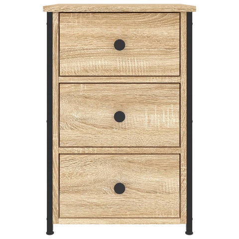 vidaXL Bedside Cabinets 2 pcs Sonoma Oak 40x36x60 cm Engineered Wood