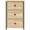 vidaXL Bedside Cabinets 2 pcs Sonoma Oak 40x36x60 cm Engineered Wood