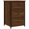 vidaXL Bedside Cabinets 2 pcs Brown Oak 40x36x60 cm Engineered Wood