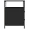vidaXL Bedside Cabinets 2 pcs Black 44x45x60 cm Engineered Wood