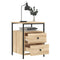 vidaXL Bedside Cabinet Sonoma Oak 44x45x60 cm Engineered Wood