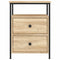 vidaXL Bedside Cabinets 2 pcs Sonoma Oak 44x45x60 cm Engineered Wood