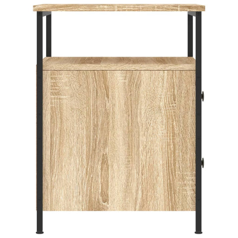 vidaXL Bedside Cabinets 2 pcs Sonoma Oak 44x45x60 cm Engineered Wood