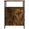 vidaXL Bedside Cabinet Smoked Oak 44x45x60 cm Engineered Wood