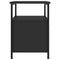 vidaXL Bedside Cabinets 2 pcs Black 34x35.5x50 cm Engineered Wood