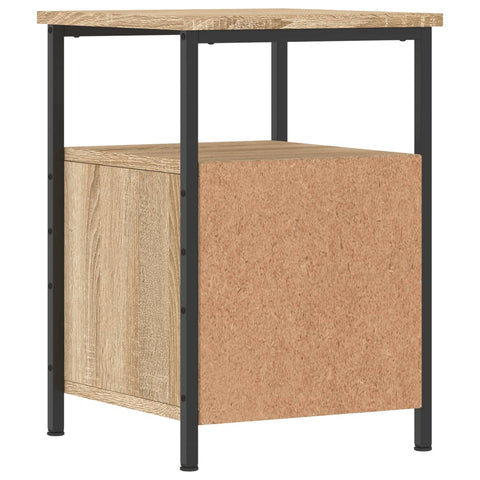 vidaXL Bedside Cabinets 2 pcs Sonoma Oak 34x35.5x50 cm Engineered Wood