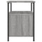 vidaXL Bedside Cabinet Grey Sonoma 34x35.5x50 cm Engineered Wood