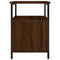 vidaXL Bedside Cabinets 2 pcs Brown Oak 34x35.5x50 cm Engineered Wood