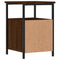 vidaXL Bedside Cabinets 2 pcs Brown Oak 34x35.5x50 cm Engineered Wood