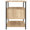 vidaXL Bedside Cabinet Sonoma Oak 40x42x56 cm Engineered Wood