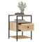 vidaXL Bedside Cabinets 2 pcs Sonoma Oak 40x42x56 cm Engineered Wood