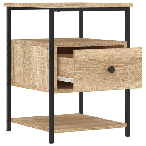 vidaXL Bedside Cabinets 2 pcs Sonoma Oak 40x42x56 cm Engineered Wood