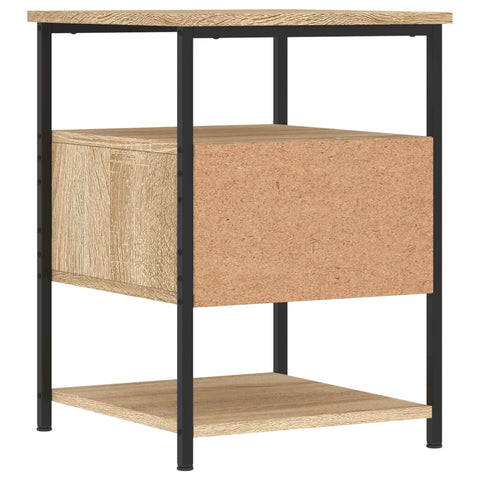 vidaXL Bedside Cabinets 2 pcs Sonoma Oak 40x42x56 cm Engineered Wood