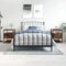 vidaXL Bedside Cabinets 2 pcs Smoked Oak 40x42x56 cm Engineered Wood