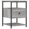 vidaXL Bedside Cabinet Grey Sonoma 40x42x56 cm Engineered Wood