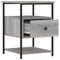 vidaXL Bedside Cabinets 2 pcs Grey Sonoma 40x42x56 cm Engineered Wood