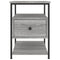 vidaXL Bedside Cabinets 2 pcs Grey Sonoma 40x42x56 cm Engineered Wood