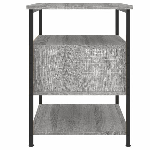 vidaXL Bedside Cabinets 2 pcs Grey Sonoma 40x42x56 cm Engineered Wood