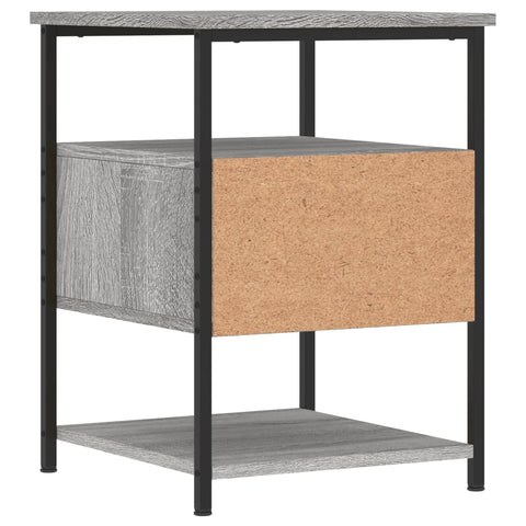 vidaXL Bedside Cabinets 2 pcs Grey Sonoma 40x42x56 cm Engineered Wood